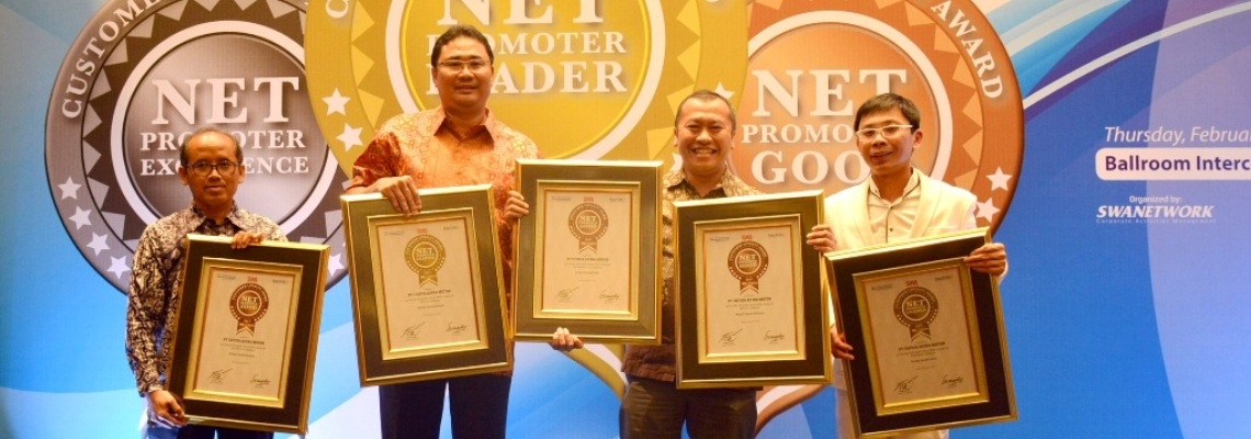 Toyota - Astra Motor Borong 5 Penghargaan Dalam NET Promoter Customer Loyalty Award 2017
