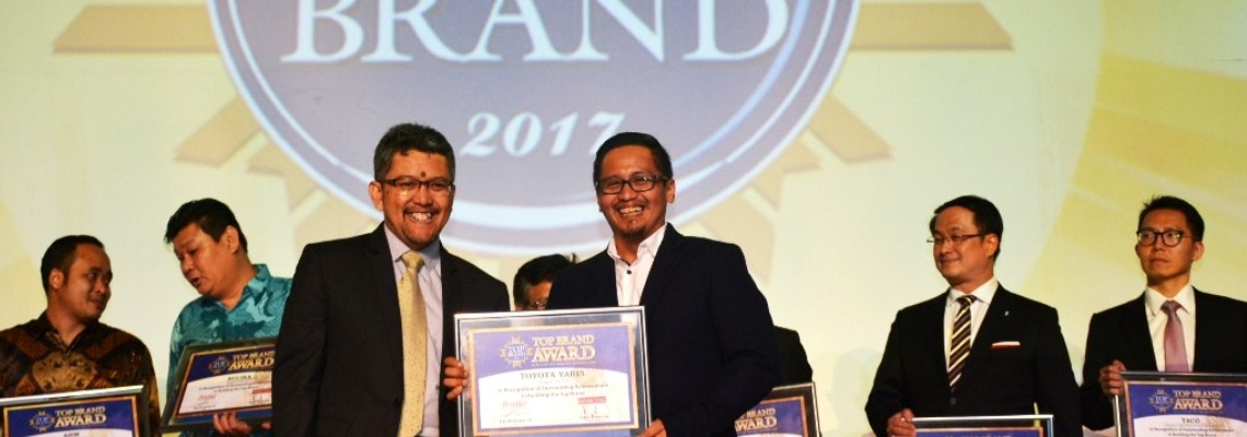 Toyota Raih 3 Penghargaan Dalam Ajang Top Brand Award 2017
