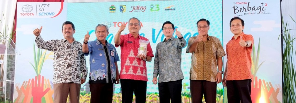 Toyota Berbagi : TAM Hadirkan Toyota Organic Village di Demak, Jawa Tengah Guna Peningkatan Ekonomi Pedesaan Berbasis Pertanian Organik