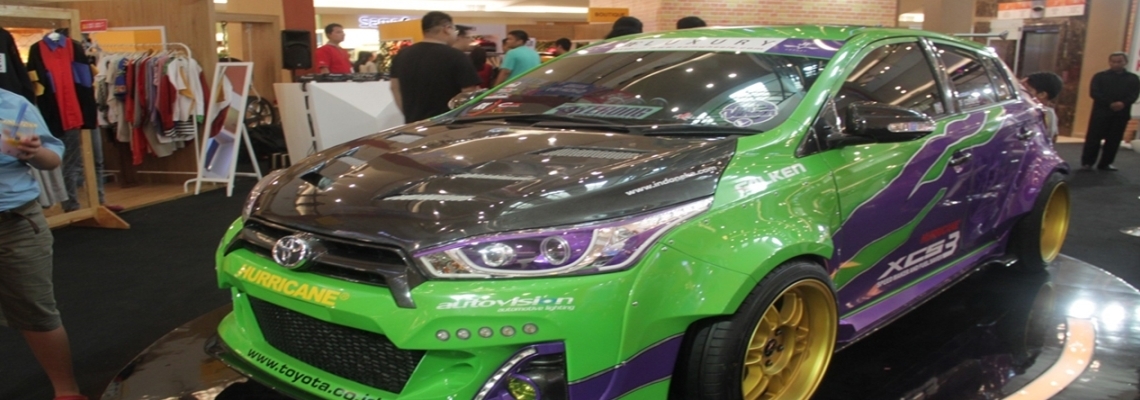 Yaris Show Off 2015 Roadshow Ajang Kreatifitas Modifikasi Yaris Dimulai di Jakarta