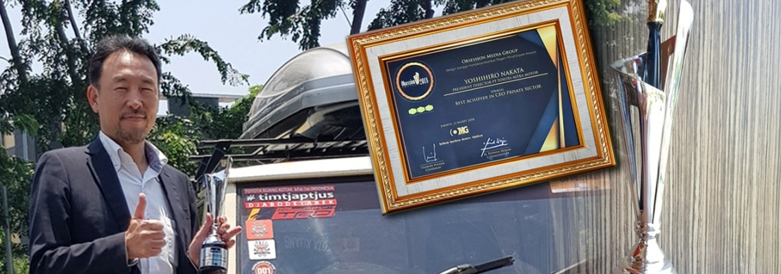 President Director TAM Yoshihiro Nakata Raih Anugerah Best Achiever In CEO Private Sector