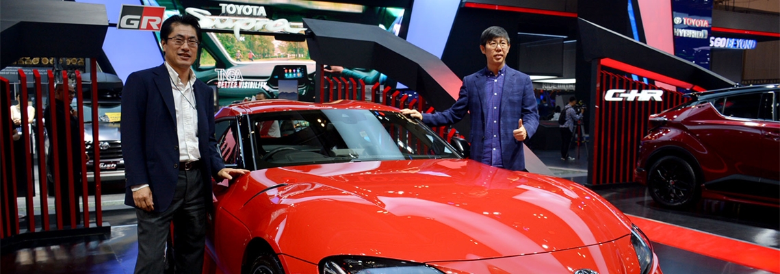Toyota GR Supra Diperkenalkan di GIIAS 2019, Driving Excitement dalam Balutan Legendary Sportscar