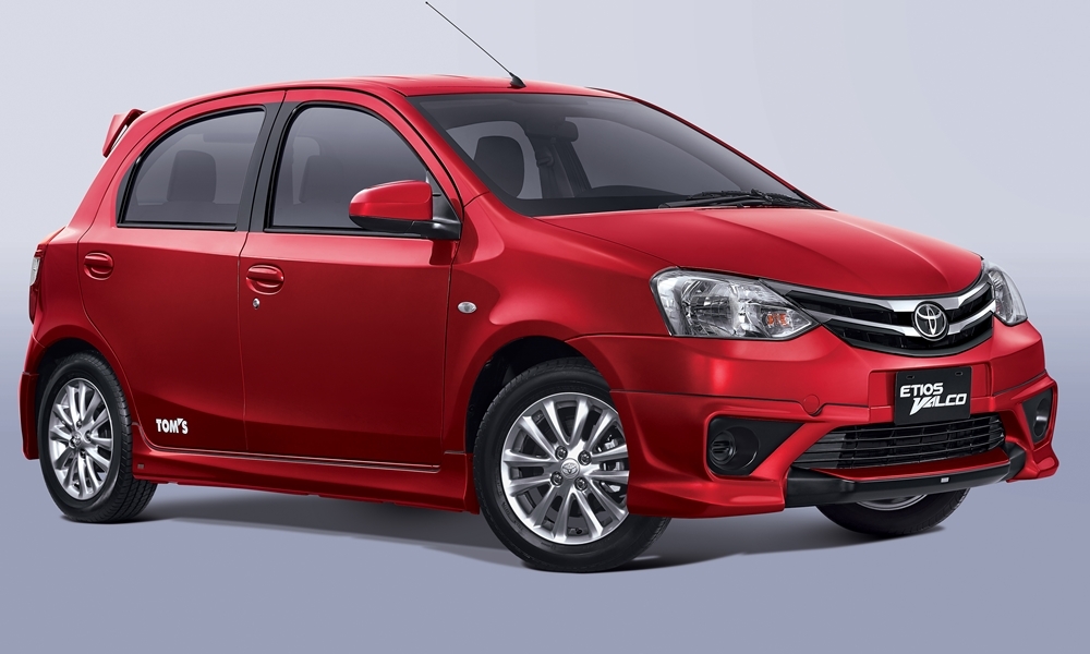 Etios Valco TOM’S Entry Hatchback Toyota yang Tampil Makin Sporty
