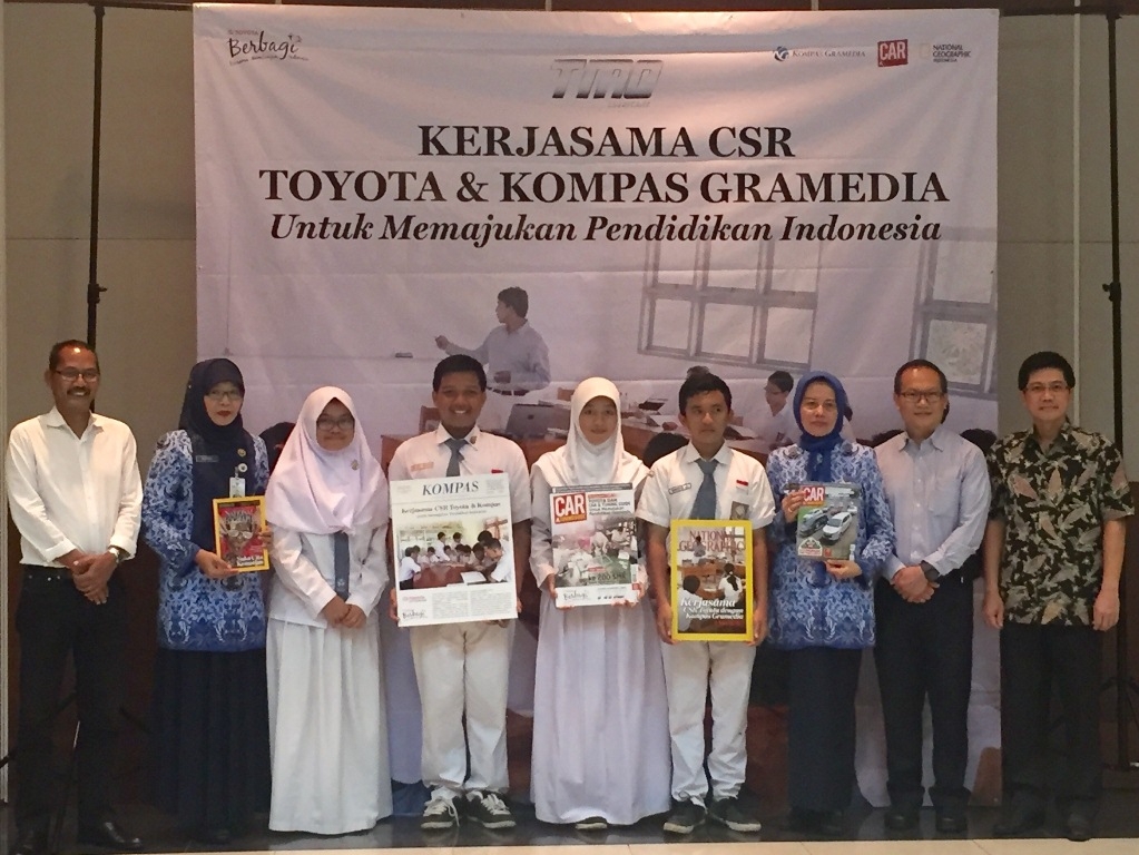 Toyota Berbagi : Donasi Bahan Bacaan ke-400 Sekolah di 34 Provinsi