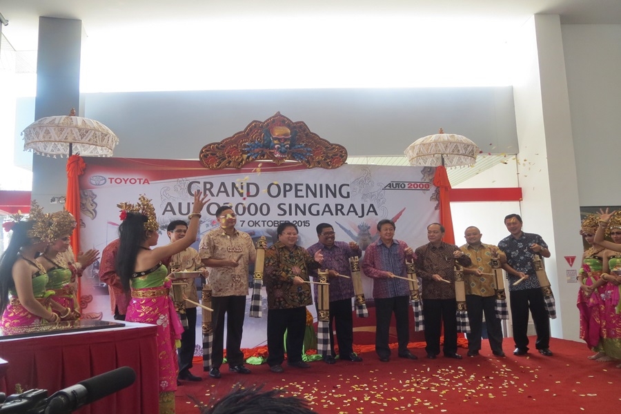 Toyota Astra Motor Memperkuat Jaringan Penjualan dan Purna Jual di Provinsi Bali: Auto2000 Singaraja Menjadi Outlet Resmi ke-278 TAM