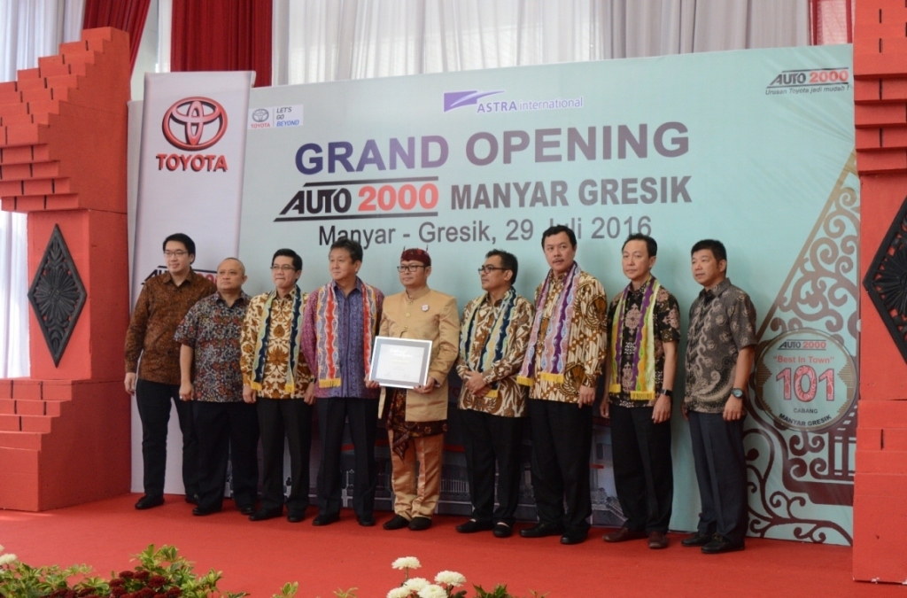Toyota Perkuat Jaringan Penjualan & Purna Jual di Jawa Timur - Auto2000 Manyar Gresik