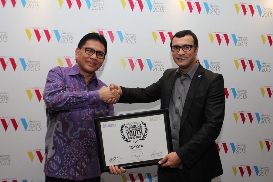Toyota Pertahankan Penghargaan Sebagai Mobil Pilihan Anak Muda