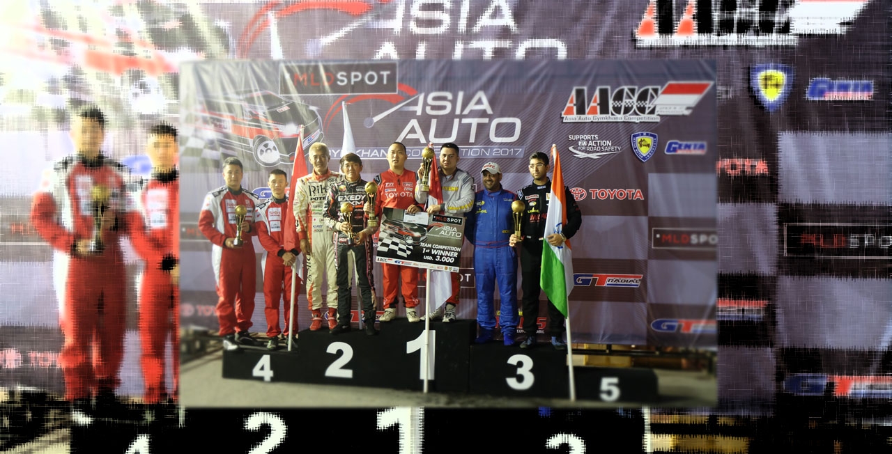 Pebalap TTI  Kembali Torehkan Prestasi di Ajang Slalom dan Touring Kuasai Podium Juara di AAGC 2017