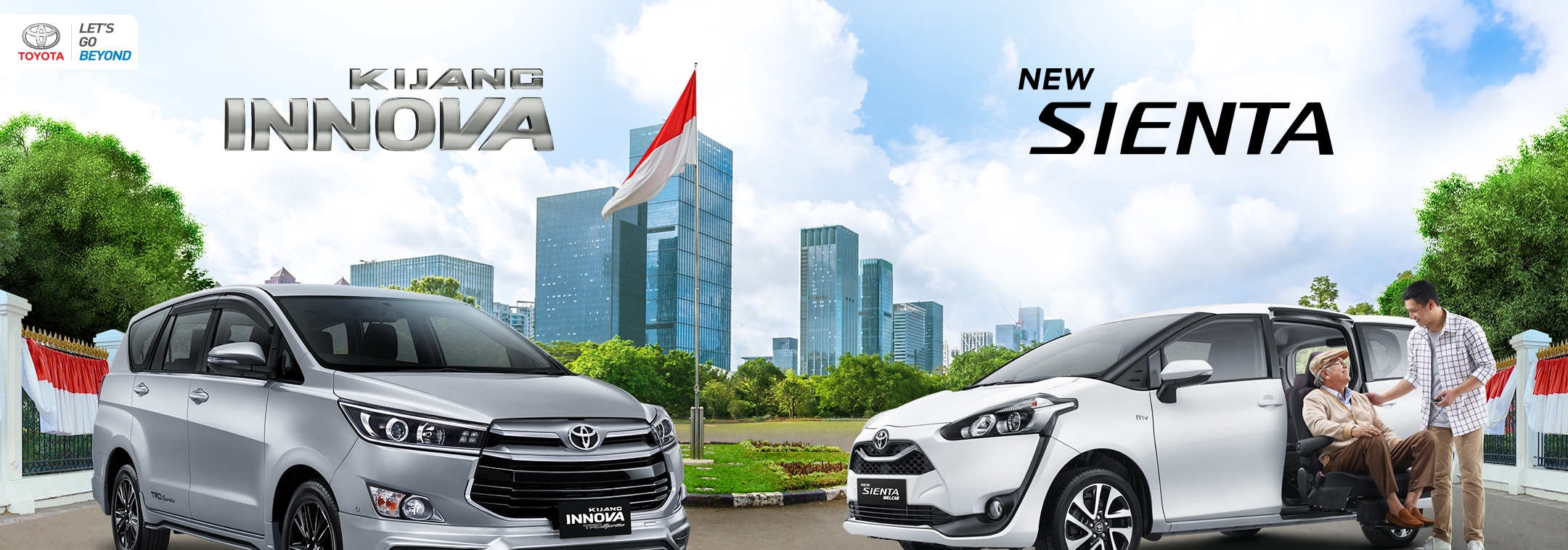 Peringati 75 Tahun Indonesia Merdeka Toyota, Luncurkan Kijang Innova TRD Sportivo Limited dan Sienta Welcab
