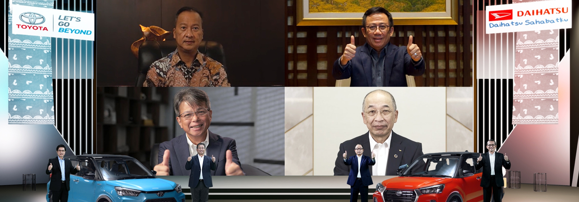 KOLABORASI TOYOTA, DAIHATSU, DAN ASTRA - “SINERGI UNTUK NEGERI”