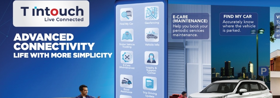 50 TAHUN TOYOTA DI INDONESIA   Total Mobility Solution TOYOTA-ASTRA MOTOR MEMPERKENALKAN  T INTOUCH YANG BERBASIS TEKNOLOGI TELEMATIKA 