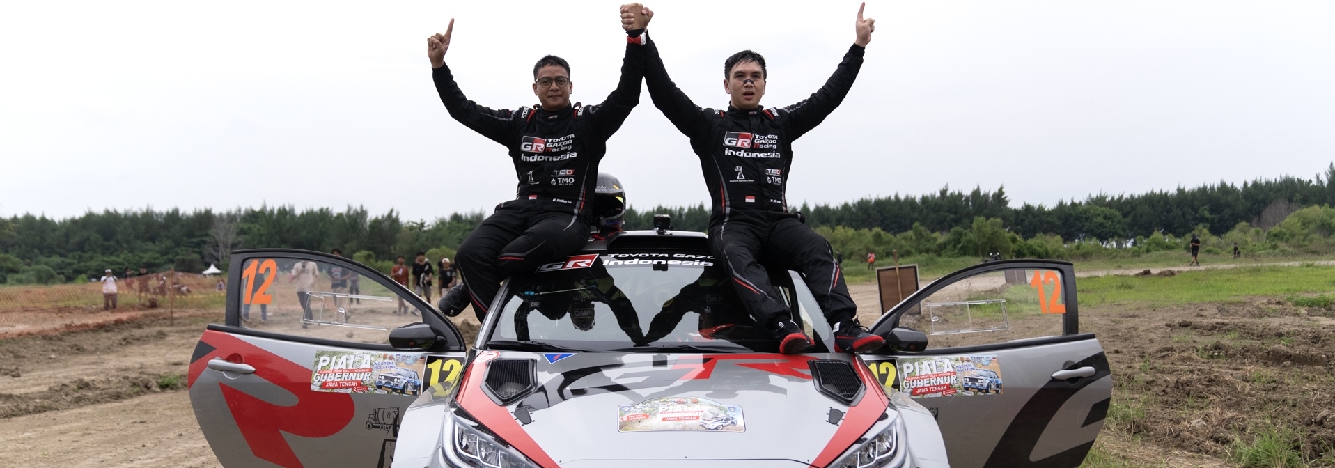 GR Yaris Rally2 Hasilkan Podium Pertama Kejurnas Sprint Rally 2025 Seri ke-3