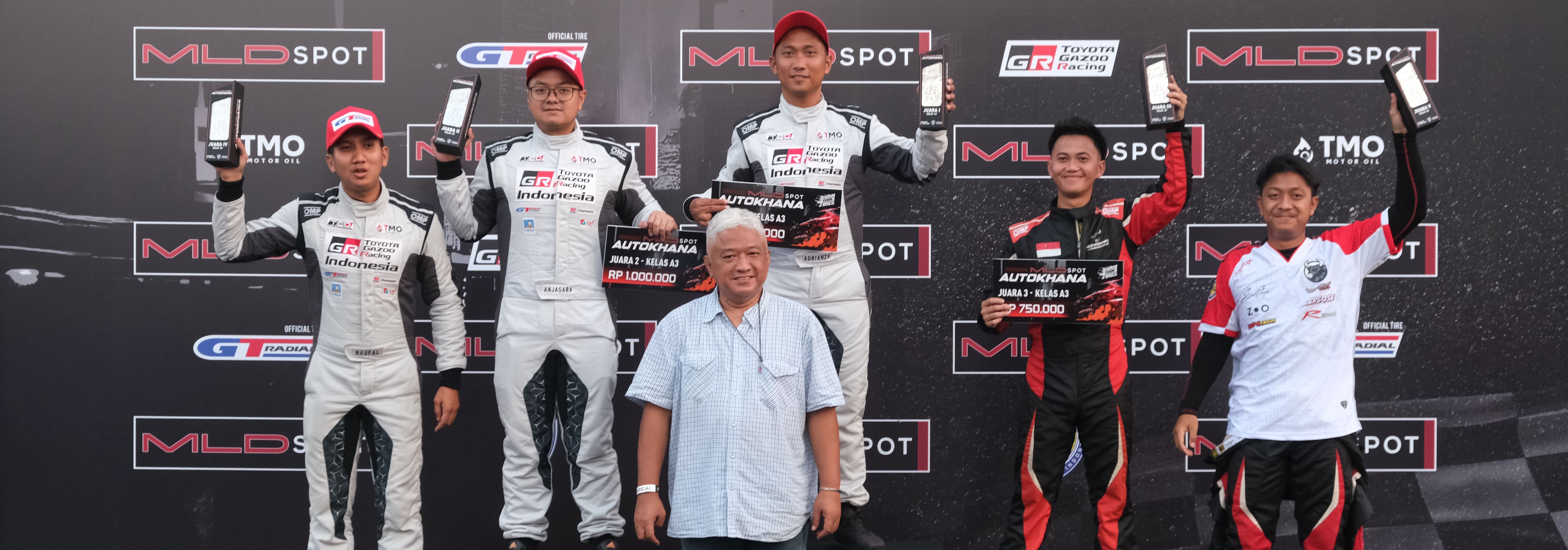MLDSPOT Autokhana Kejurnas Slalom 2025 Seri ke-1: Capaian Maksimal TOYOTA GAZOO Racing Indonesia  Bersama All New Agya GR Sport