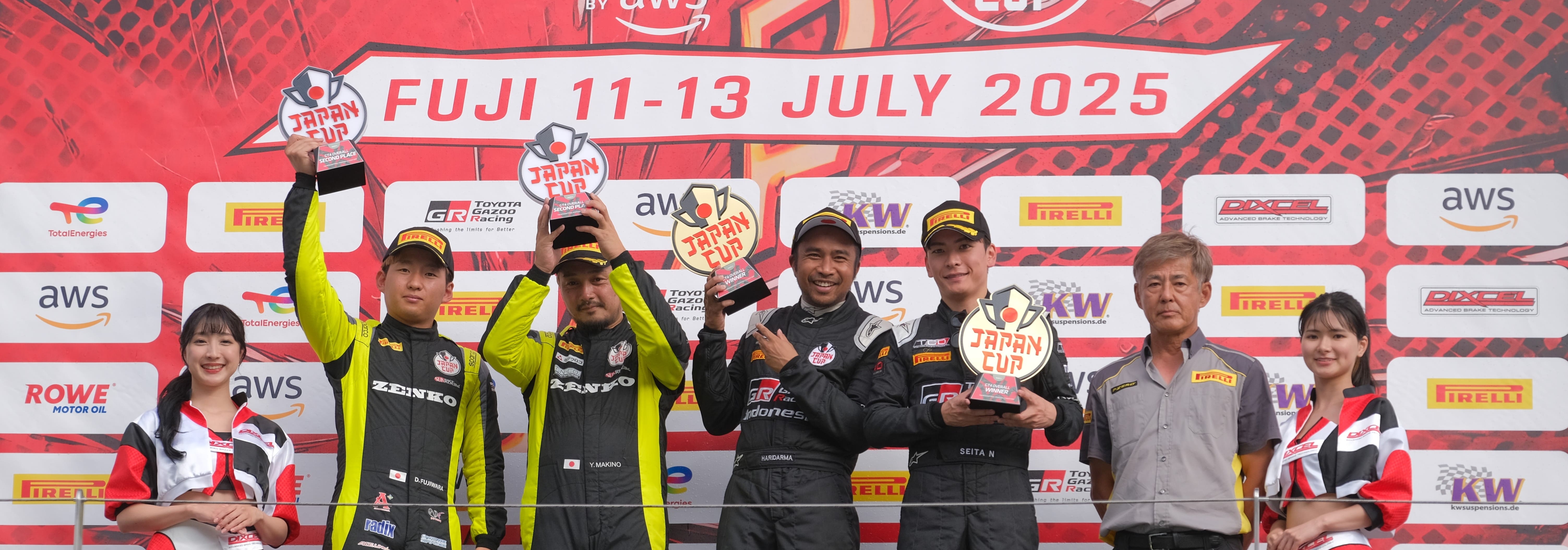 GR Supra GT4 Evo 2 Pertahankan Peak Performance di Home Race,  TOYOTA GAZOO Racing Indonesia Kembali Meraih Double Winner Kelas GT4 Event GT World Challenge Asia Japan Cup 2025 Seri ke-3 dan ke-4 