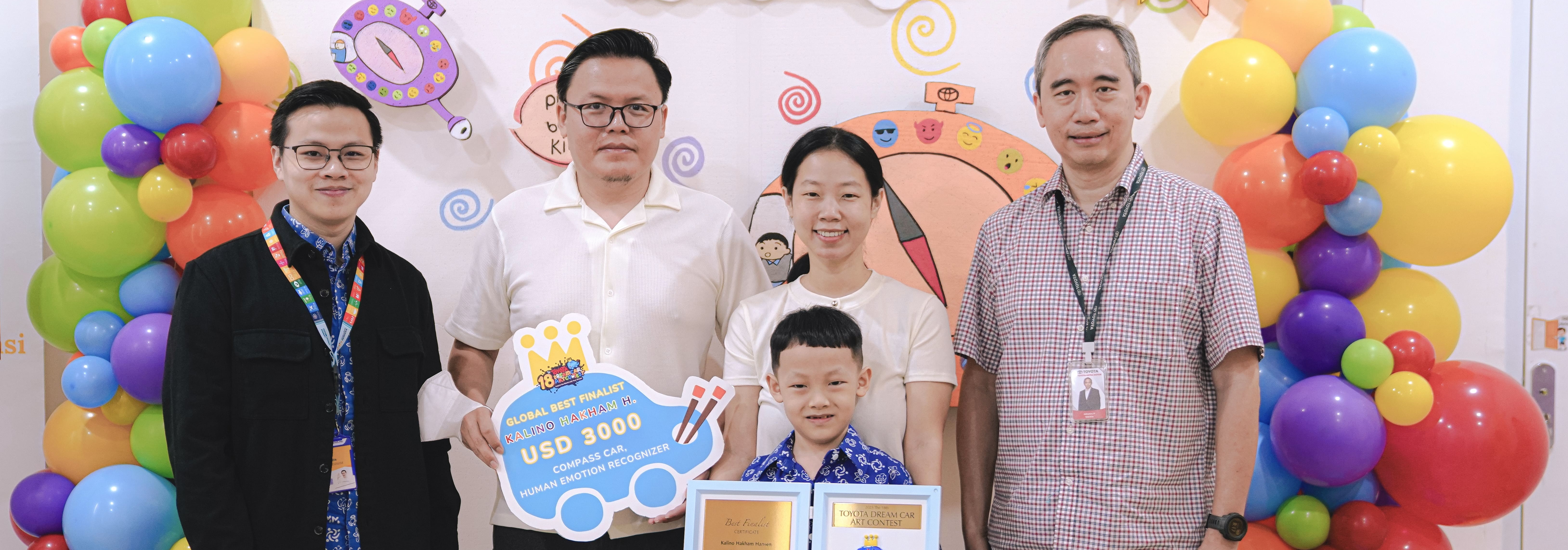 Wakil Indonesia Raih Gelar The Best Finalist Toyota Dream Car Art Contest ke-18 di Jepang, Toyota Buka Kesempatan Bagi Anak-anak Indonesia Untuk Kembali Mengikuti TDCAC ke-19