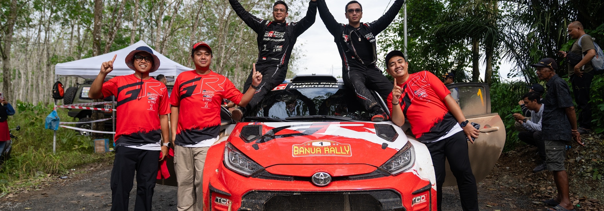 Kuasai 10 dari 13 Special Stage,  TOYOTA GAZOO Racing Indonesia Kunci Gelar Juara di Dua Seri Pembuka Kejurnas Rally 2026 Bersama GR Yaris Rally2