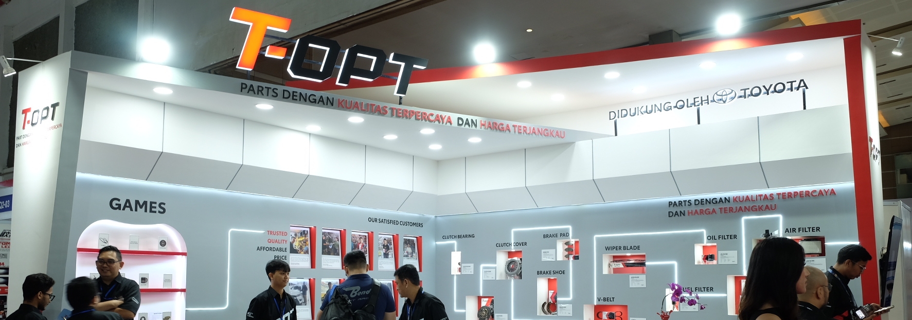 T-OPT Hadir di INAPA 2026: Spare Parts Alternatif dengan Kualitas Terpercaya dan Harga Lebih Terjangkau, Model yang Dapat Memanfaatkan Semakin Banyak