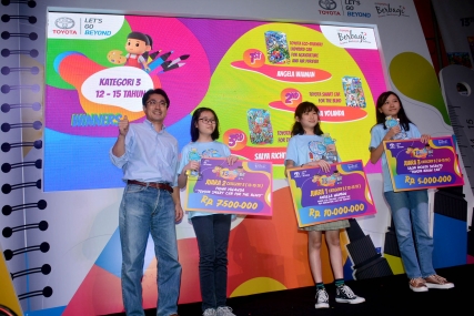 Pengumuman Pemenang Lomba Anak-Anak Menggambar Mobil Impian “TOYOTA DREAM CAR ART CONTEST (TDCAC) 2019