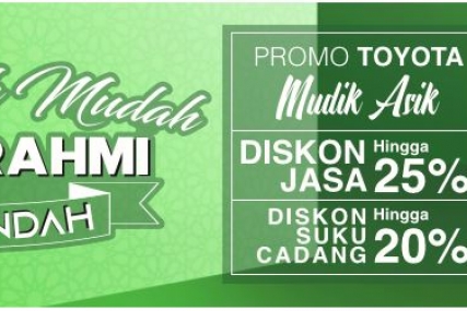 Toyota Hadirkan Promo Servis Berkala Kendaraan Untuk Menyambut Persiapan Mudik Lebaran