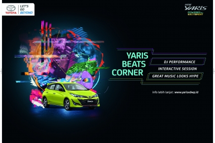 Toyota Gelar Yaris Beats Corner, Hadirkan Nuansa Keceriaan Electric Digital Music