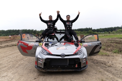 GR Yaris Rally2 Hasilkan Podium Pertama Kejurnas Sprint Rally 2025 Seri ke-3