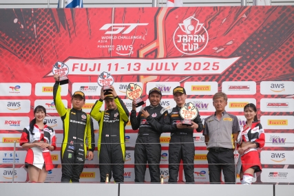 GR Supra GT4 Evo 2 Pertahankan Peak Performance di Home Race,  TOYOTA GAZOO Racing Indonesia Kembali Meraih Double Winner Kelas GT4 Event GT World Challenge Asia Japan Cup 2025 Seri ke-3 dan ke-4 
