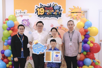 Wakil Indonesia Raih Gelar The Best Finalist Toyota Dream Car Art Contest ke-18 di Jepang, Toyota Buka Kesempatan Bagi Anak-anak Indonesia Untuk Kembali Mengikuti TDCAC ke-19