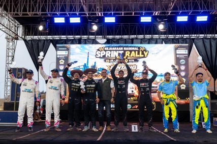 TOYOTA GAZOO Racing Indonesia Pertahankan Gelar Juara Nasional Rally & Sprint Rally 2025–2026 bersama GR Yaris Rally2