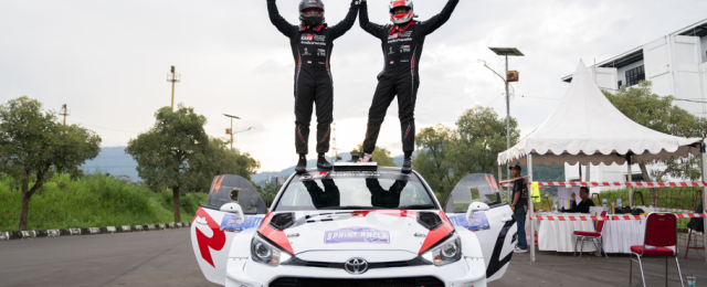 Kejurnas Sprint Rally 2025 Seri ke-2:  Dominasi TOYOTA GAZOO Racing Indonesia Kuasai Semua Special Stage Untuk Raih Podium Pertama