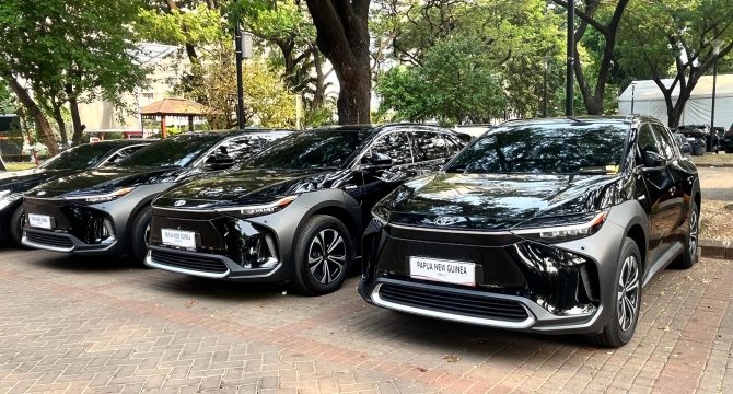 Toyota bZ4X Kembali Bertugas di Acara Kenegaraan,  Siap Mendukung Mobilitas Zero Emission di Upacara Pelantikan Presiden dan Wakil Presiden Republik Indonesia Terpilih Periode 2024-2029