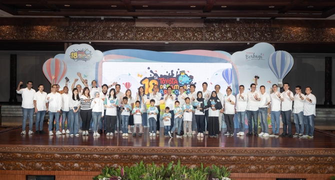 Pemenang Toyota Dream Car Art Contest ke-18: Pilar CSR Toyota Berbagi Ilmu dengan Melibatkan 21 Group Dealer Resmi Toyota, Lebih dari 30 Provinsi Terlibat, serta Peserta yang Makin Inklusif dengan Kreativitas dan Imajinasi Visioner