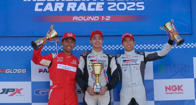 Double Race Weekend:  TOYOTA GAZOO Racing Indonesia Konsisten Naik Podium di Kejurnas Indonesia Touring Car Race 1200 Seri ke-1 dan MLDSPOT Autokhana Kejurnas Slalom Seri ke-2