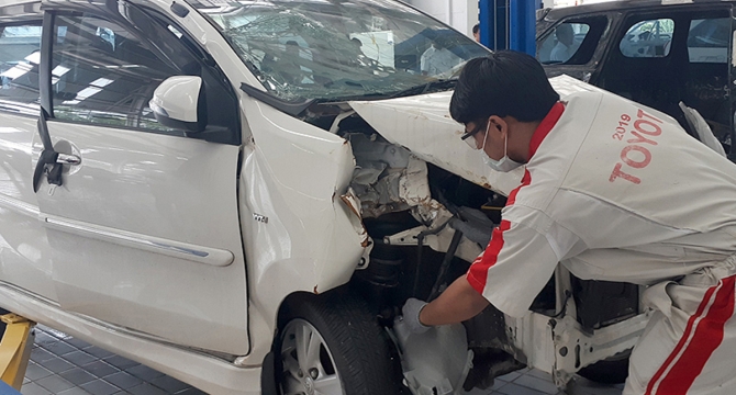 Keuntungan Melakukan Perbaikan Bodi Mobil di Fasilitas Bengkel Body & Paint Toyota, Berikan Kualitas Terbaik yang Memuaskan dan Bergaransi