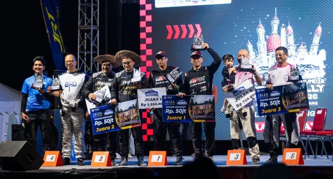 Jaga Konsistensi, TOYOTA GAZOO Racing Indonesia Kembali Raih Podium Pertama Kelas RC2 Kejurnas Sprint Rally 2026 Seri ke-2