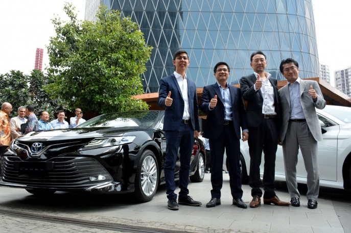 Toyota Membuka Awal Tahun 2019, All New Camry Tampil Lebih Mewah dan Agresif