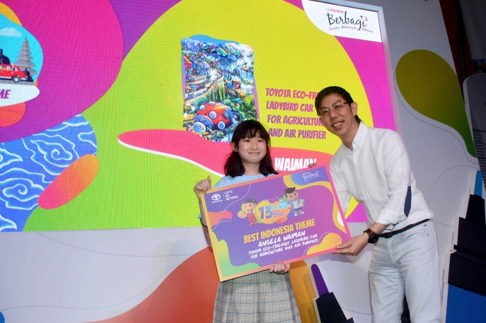 Pengumuman Pemenang Lomba Anak-Anak Menggambar Mobil Impian “TOYOTA DREAM CAR ART CONTEST (TDCAC) 2019