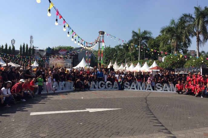 Jadi Kota Ketiga Festival Avanza-Veloz Sebangsa, Masyarakat Kota Surabaya Ramai Padati Lokasi Festival