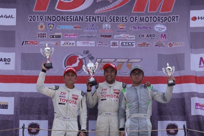 Kejuaraan Nasional Indonesia Sentul Series of Motorsport (ISSOM) 2019, Toyota Team Indonesia (TTI) Puncaki Podium Seri Ke-5 Ajang Balap Japan Super Touring Championship (JTSC)