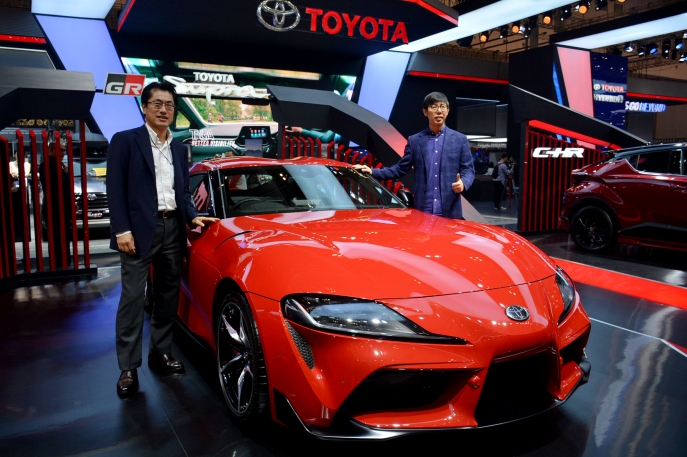 Toyota GR Supra Diperkenalkan di GIIAS 2019, Driving Excitement dalam Balutan Legendary Sportscar