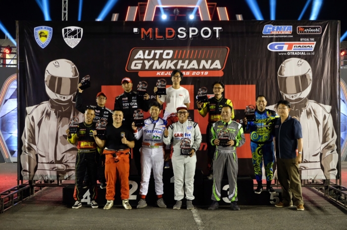 Kejuaraan Nasional Slalom MLD SPOT Auto Gymkhana 2019 Tampil Kompak di Cianjur, Toyota Team Indonesia Puncaki Klasemen Sementara MLD SPOT Auto Gymkhana 2019