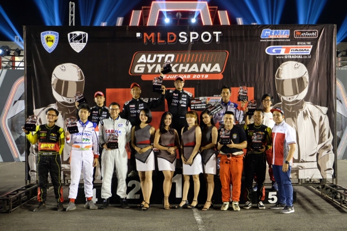 Kejuaraan Nasional Slalom MLD SPOT Auto Gymkhana 2019 Tampil Kompak di Cianjur, Toyota Team Indonesia Puncaki Klasemen Sementara MLD SPOT Auto Gymkhana 2019