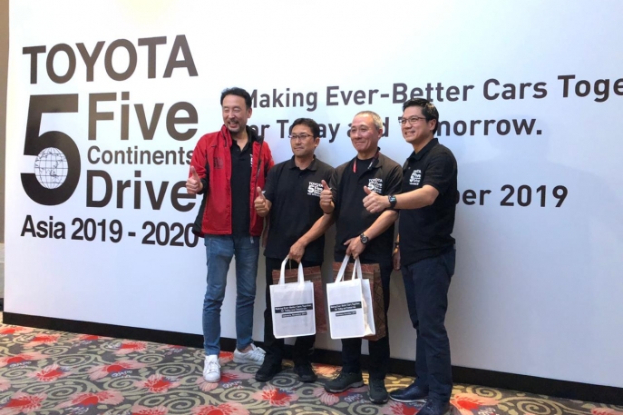 Toyota 5 Continents Drive Asia 2019–2020 "Toyota Perkuat Komitmen Hadirkan Ever-Better Cars Dengan Tinjau Langsung Kondisi Jalan dan Kebutuhan Konsumen di Indonesia"