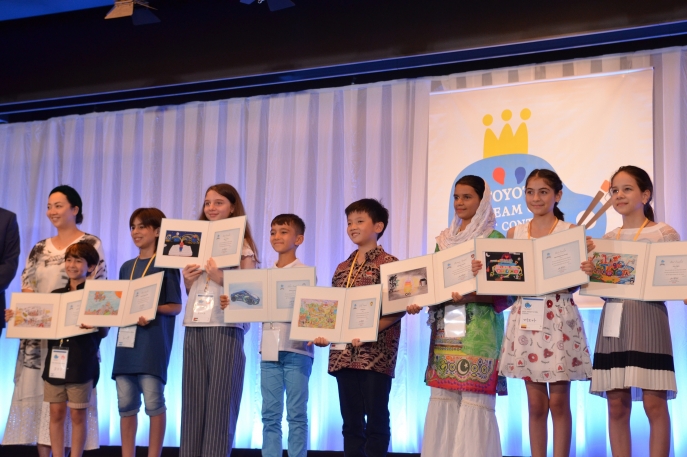 Toyota Dream Car Art Contest, Anak Indonesia Kembali Berjaya di Lomba Gambar Internasional di Jepang