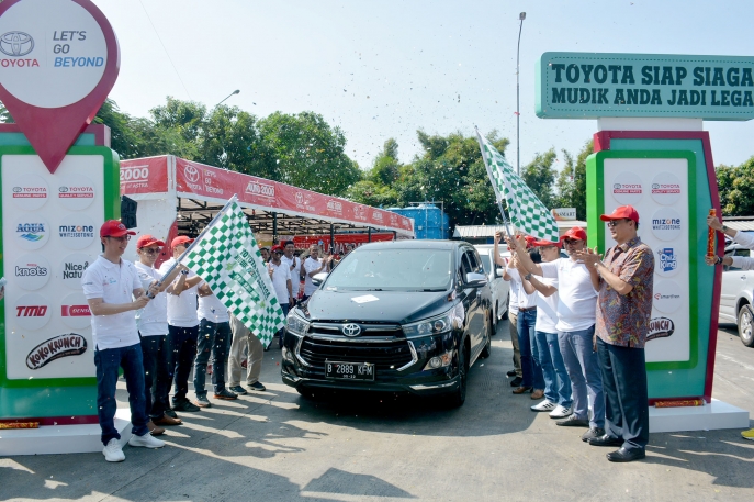 Toyota Hadir Dengan 316 TItik Pelayanan Mudik (TPM) Selama Musim Mudik Lebaran 2019 Demi Mewujudkan Ketenangan, Kenyamanan, Dan Keamanan Perjalanan Pelanggan