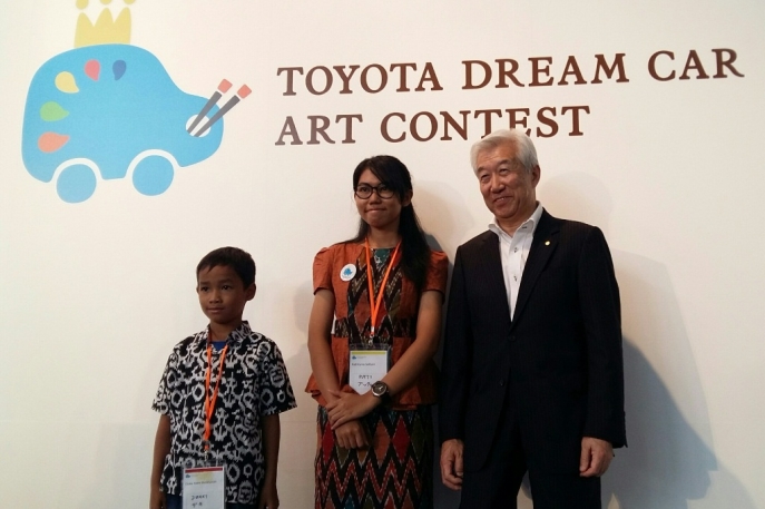 Toyota Dream Car Art Contest (TDCAC) Seorang Putra Indonesia Berjaya di Lomba Gambar Internasional dengan Meraih Silver Award