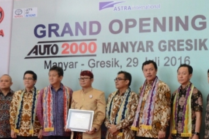 Toyota Perkuat Jaringan Penjualan & Purna Jual Di Jawa Timur - Auto 2000 Manyar Gresik Jadi Outlet Resmi Ke-288 Toyota Di Seluruh Indonesia