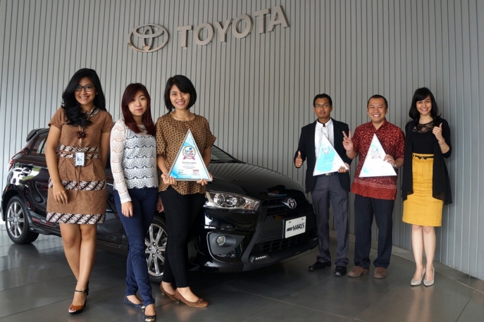 Toyota Astra Motor Meraih Penghargaan Sebagai Perusahaan Otomotif Dengan Situs Resmi Terbaik