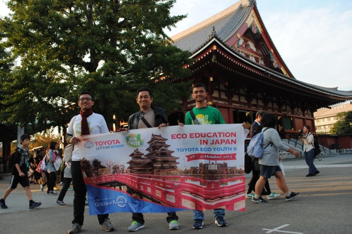 Eco Education Trip Toyota Eco Youth Tim Pemenang Gelar Best Of The Best Tey Ke-9 Bertolak Ke Jepang