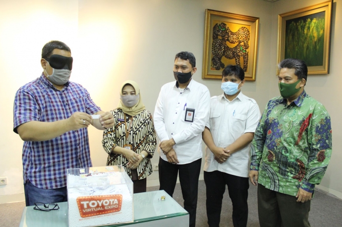 Pameran Online “Toyota Virtual Expo” Mendapatkan Respon Positif Dari Publik Grand Prize Senilai Rp100 Juta Dimenangkan Oleh Pelanggan Asal Jakarta