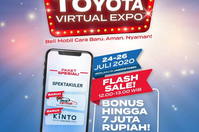 TAM Hadirkan “Toyota Virtual Expo” Guna Tetap Dekat dengan Pelanggan dalam Memberikan Pengalaman Bertransaksi Yang Mudah Dan Aman Secara Online - “Deal Cermat” Turut Menawarkan Program Menarik Di “Toyota Virtual Expo”